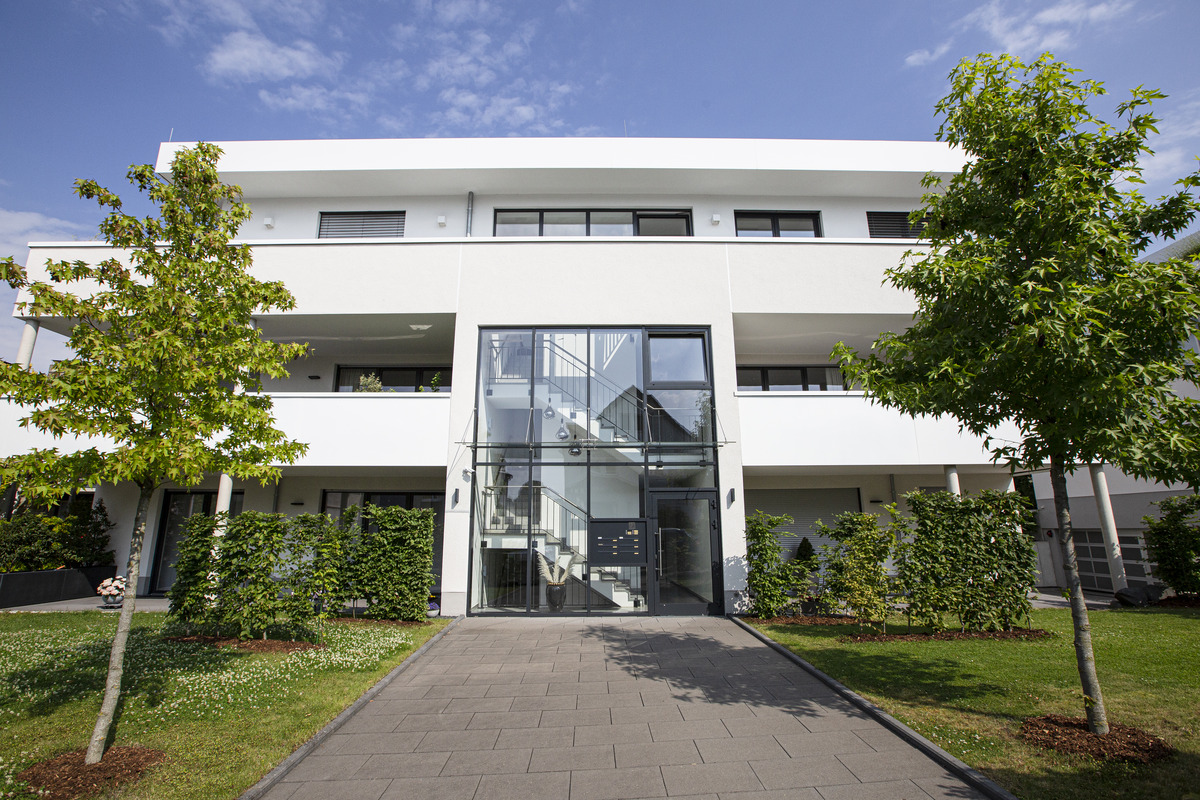 Unsere Projekte - 2 Mehrfamilienhäuser mit Tiefgarage