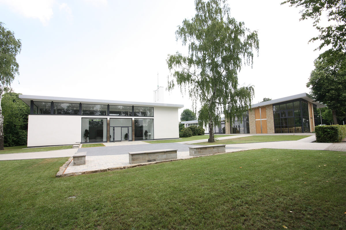 Unsere Projekte - Aussegnungshalle mit Kolumbarium